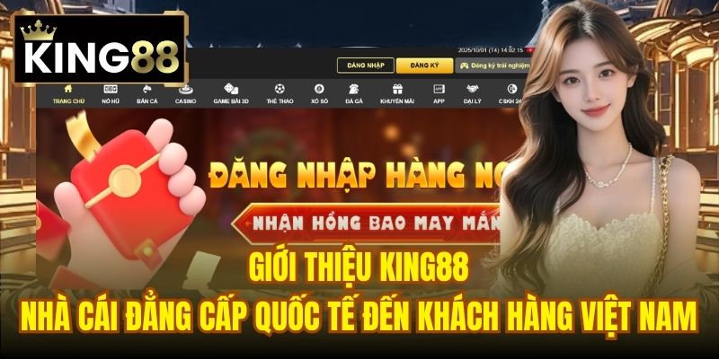 Giới thiệu King88 - nhà cái đẳng cấp quốc tế đến khách hàng Việt Nam